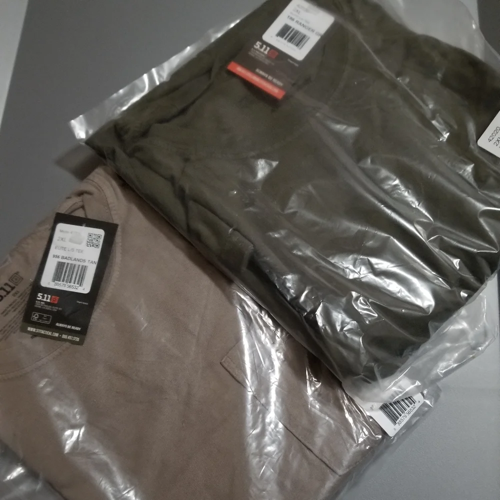 5.11 long sleeved tee 2X - Picture 2 of 3